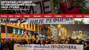 Podrška vojnih penzionera